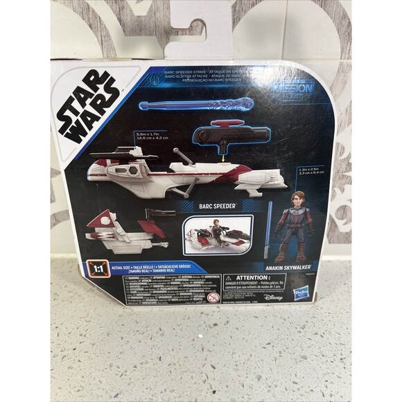 Star Wars Mission Fleet 2020 Anakin Skywalker Barc Speeder Vehicle Sealed New - Picture 2 of 6